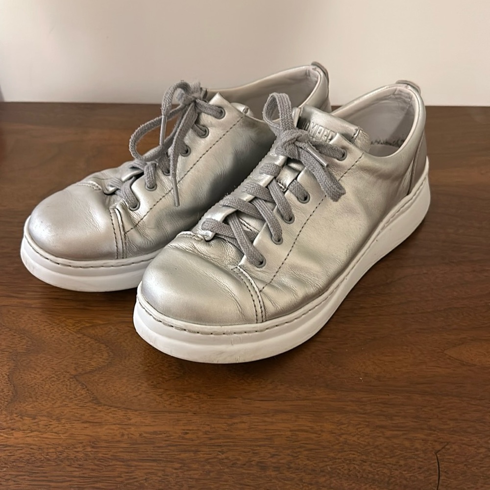 Camper silver runner up sneaker 39